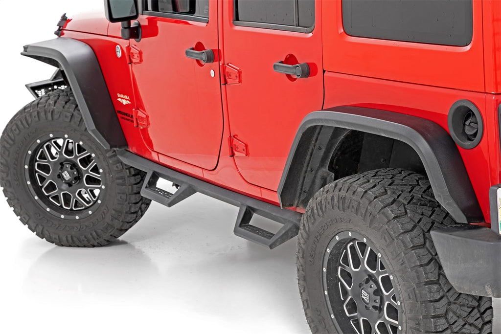 Rough Country 99037 Fender Flares for Select Jeep Wrangler, Jeep Wrangler JK