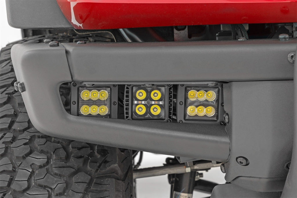Rough Country 51140 LED Fog Light Kit for Select Ford Bronco