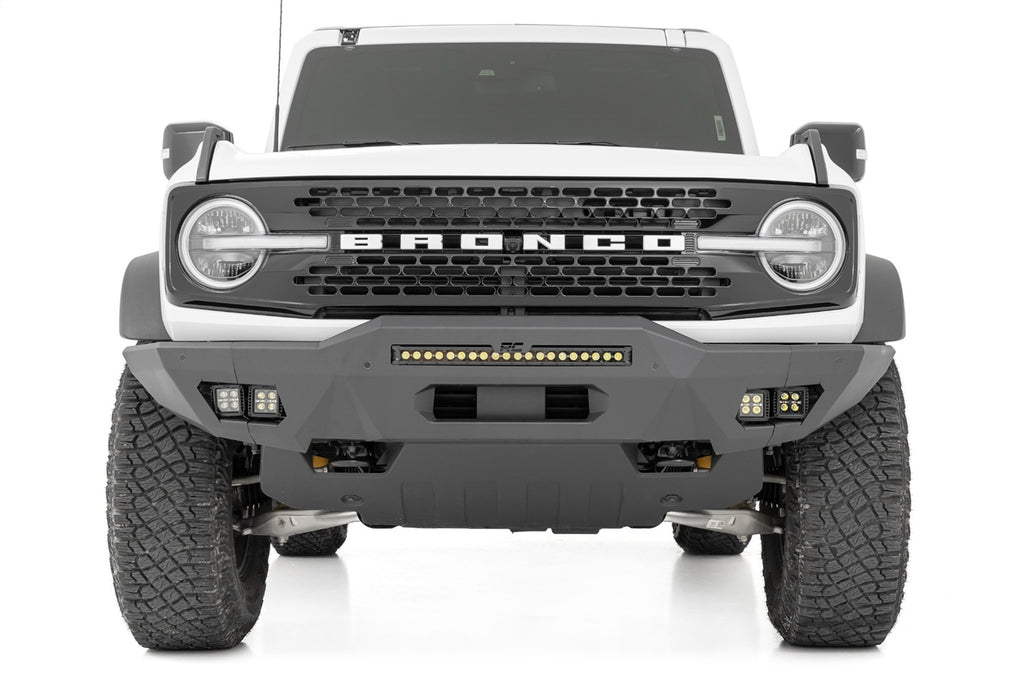 Rough Country 51076 LED Front Bumper for Select Ford Bronco