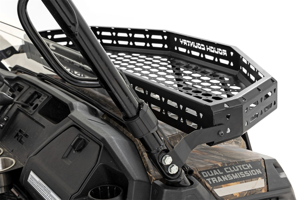 Rough Country 92059 Cargo Rack for Select Honda SXS1000M3 Pioneer 1000, Honda SXS1000M3 Pioneer Deluxe, Honda SXS1000M5 Pioneer 1000-5, Honda SXS1000M5 Pioneer 1000-5 Deluxe, Honda SXS1000M5 Pioneer 1000-5 Limited Edition