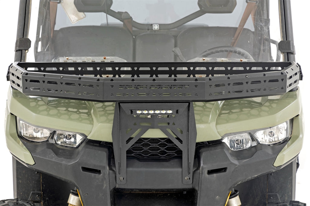 Rough Country 97074 Cargo Rack for Select Can-Am Defender DPS HD10, Can-Am Defender DPS HD8, Can-Am Defender DPS HD9, Can-Am Defender HD10, Can-Am Defender HD10 6X6 DPS, Can-Am Defender HD10 6X6 XT, Can-Am Defender HD10 Limited, Can-Am Defender HD10