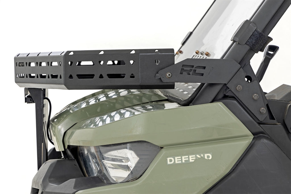 Rough Country 97074 Cargo Rack for Select Can-Am Defender DPS HD10, Can-Am Defender DPS HD8, Can-Am Defender DPS HD9, Can-Am Defender HD10, Can-Am Defender HD10 6X6 DPS, Can-Am Defender HD10 6X6 XT, Can-Am Defender HD10 Limited, Can-Am Defender HD10