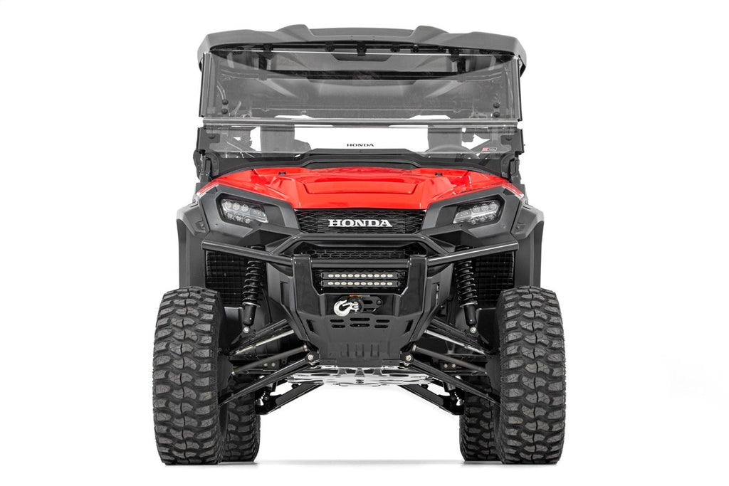 Rough Country 92069 Winch Mounting Plate for Select Honda SXS1000M3 Pioneer 1000, Honda SXS1000M3 Pioneer Deluxe, Honda SXS1000M3 Pioneer Limited Edition, Honda SXS1000M5 Pioneer 1000-5, Honda SXS1000M5 Pioneer 1000-5 Deluxe, Honda SXS1000M5 Pioneer