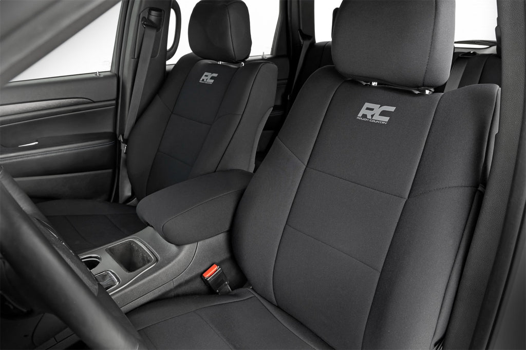 Rough Country 91046 Seat Cover Set for Select Jeep Grand Cherokee, Jeep Grand Cherokee WK