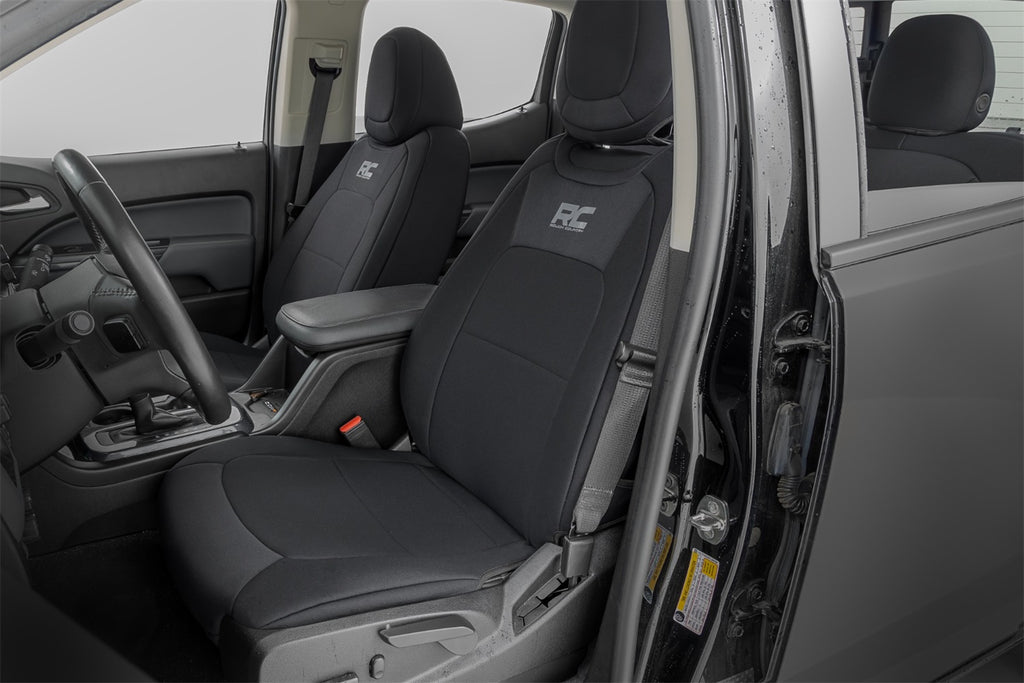 Rough Country 91051 Neoprene Seat Covers for Select Chevrolet Colorado, GMC Canyon