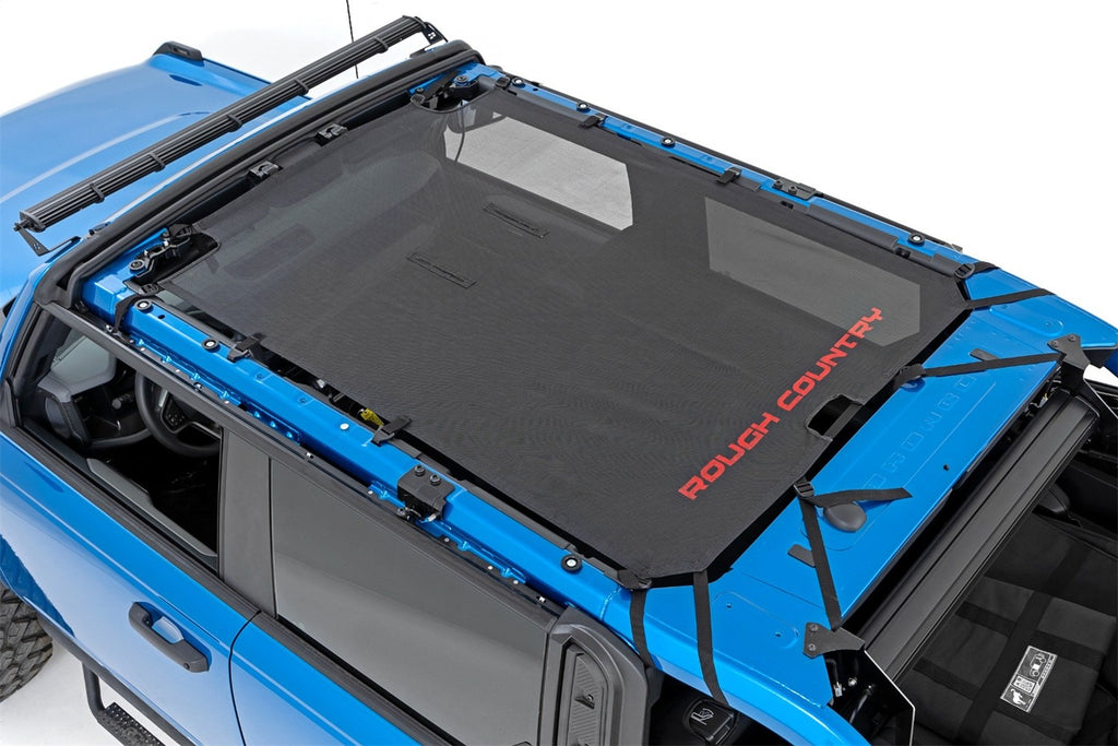Rough Country 85116 Mesh Bikini Top Plus for Select Ford Bronco