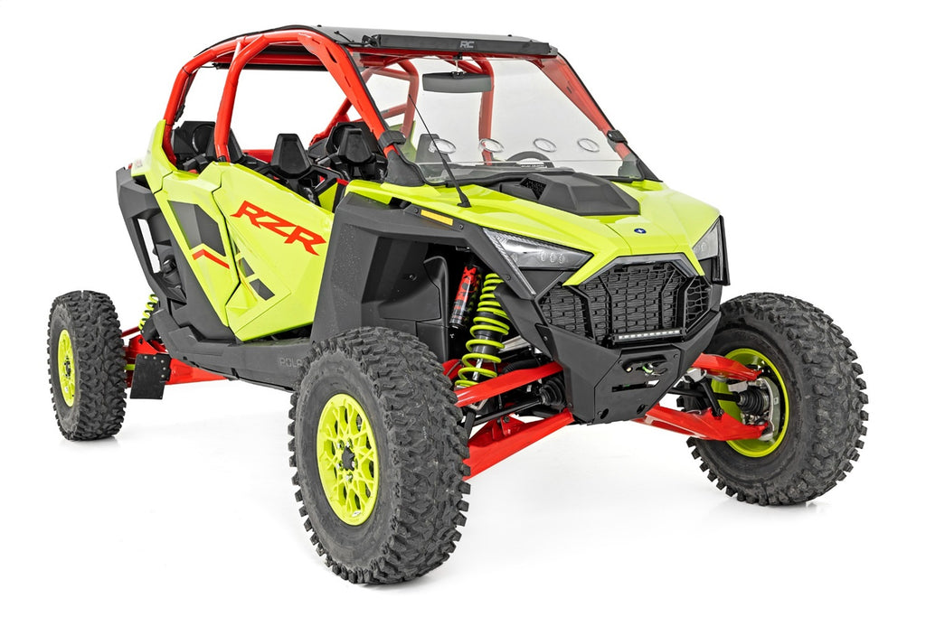 Rough Country 98202210 Windshield for Select Polaris RZR Pro R 4 Premium, Polaris RZR Pro R 4 Sport, Polaris RZR Pro R 4 Ultimate, Polaris RZR Pro R 4 Ultimate Launch Edition, Polaris RZR Pro R Premium, Polaris RZR Pro R Sport, Polaris RZR Pro R