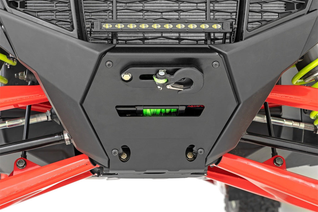 Rough Country 93140 Winch Mount System for Select Polaris RZR Pro R 4 Premium, Polaris RZR Pro R 4 Sport, Polaris RZR Pro R 4 Ultimate, Polaris RZR Pro R 4 Ultimate Launch Edition, Polaris RZR Pro R Premium, Polaris RZR Pro R Sport, Polaris RZR Pro R