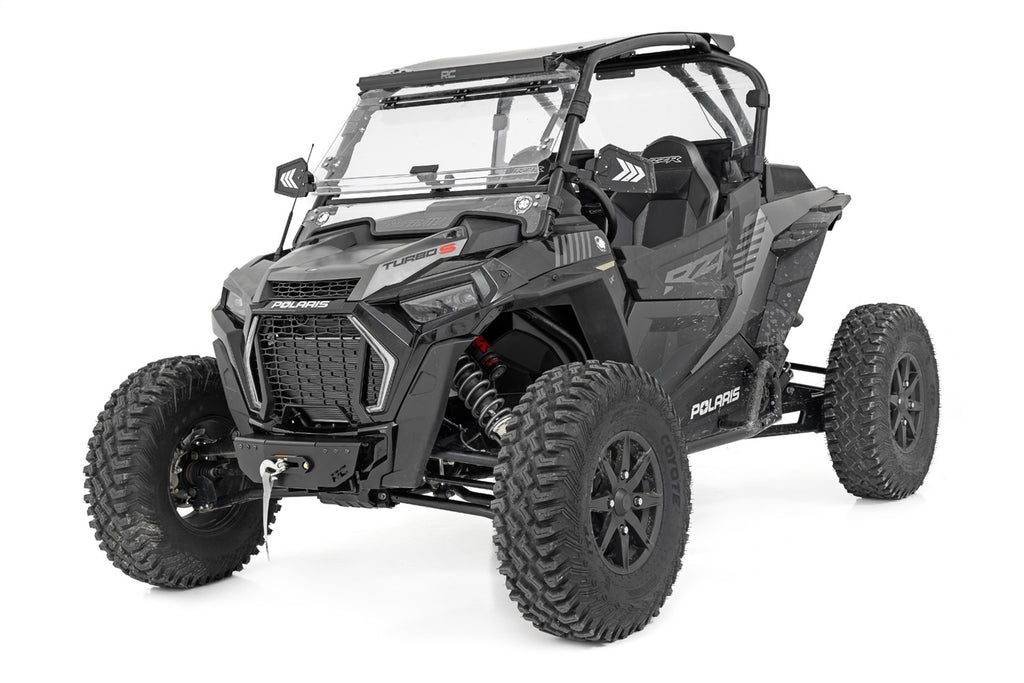 Rough Country 93157 Winch Mounting Plate for Select Polaris RZR Turbo S, Polaris RZR Turbo S Lifted Lime LE, Polaris RZR Turbo S Velocity