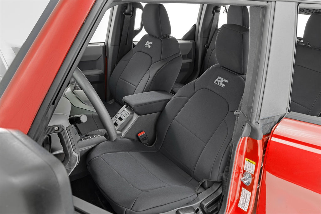 Rough Country 91059 Seat Cover Set for Select Ford Bronco