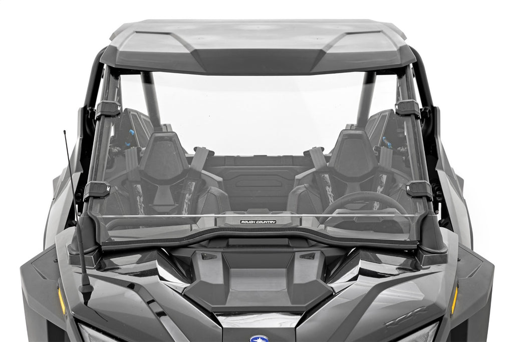 Rough Country 98102010 Windshield for Select Polaris RZR PRO XP, Polaris RZR PRO XP 4, Polaris RZR PRO XP 4 Orange Madness LE, Polaris RZR PRO XP 4 Premium, Polaris RZR PRO XP 4 Sport, Polaris RZR PRO XP 4 Ultimate, Polaris RZR PRO XP Orange Madness LE,
