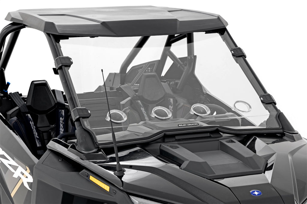 Rough Country 98202010 Windshield for Select Polaris RZR PRO XP, Polaris RZR PRO XP 4, Polaris RZR PRO XP 4 Orange Madness LE, Polaris RZR PRO XP 4 Premium, Polaris RZR PRO XP 4 Sport, Polaris RZR PRO XP 4 Ultimate, Polaris RZR PRO XP Orange Madness LE,