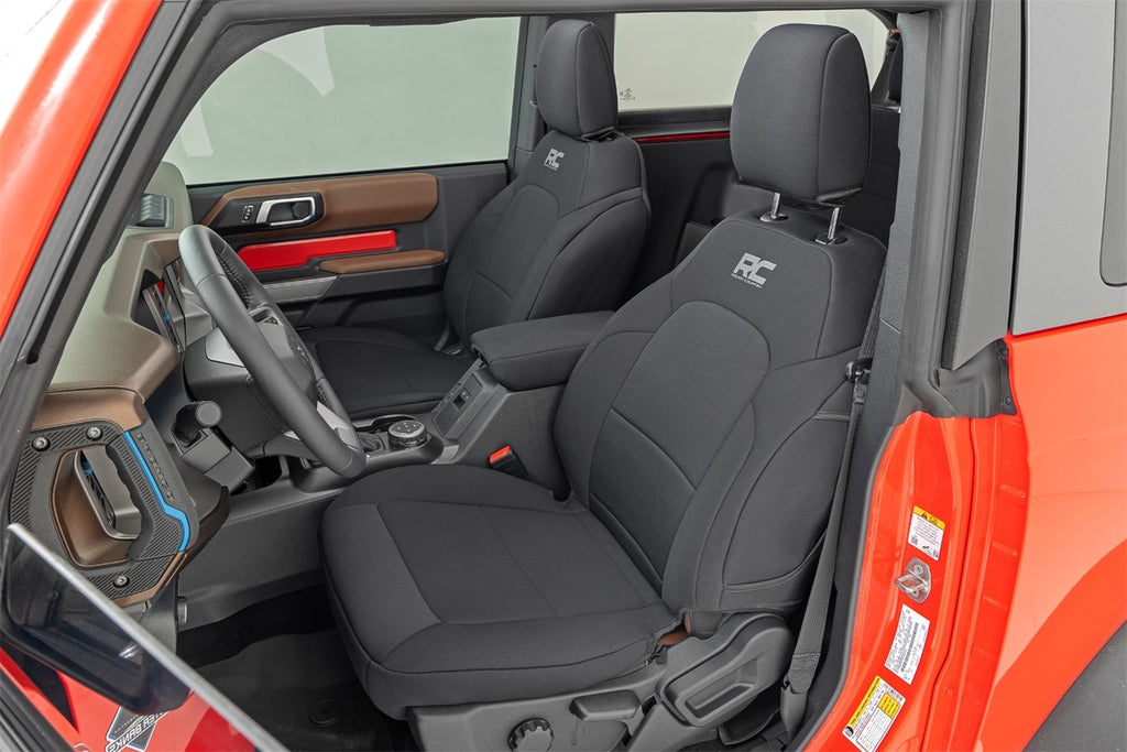 Rough Country 91050 Seat Cover Set for Select Ford Bronco