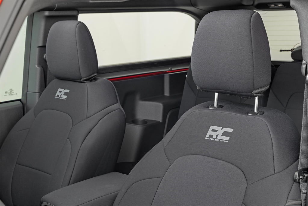 Rough Country 91050 Seat Cover Set for Select Ford Bronco