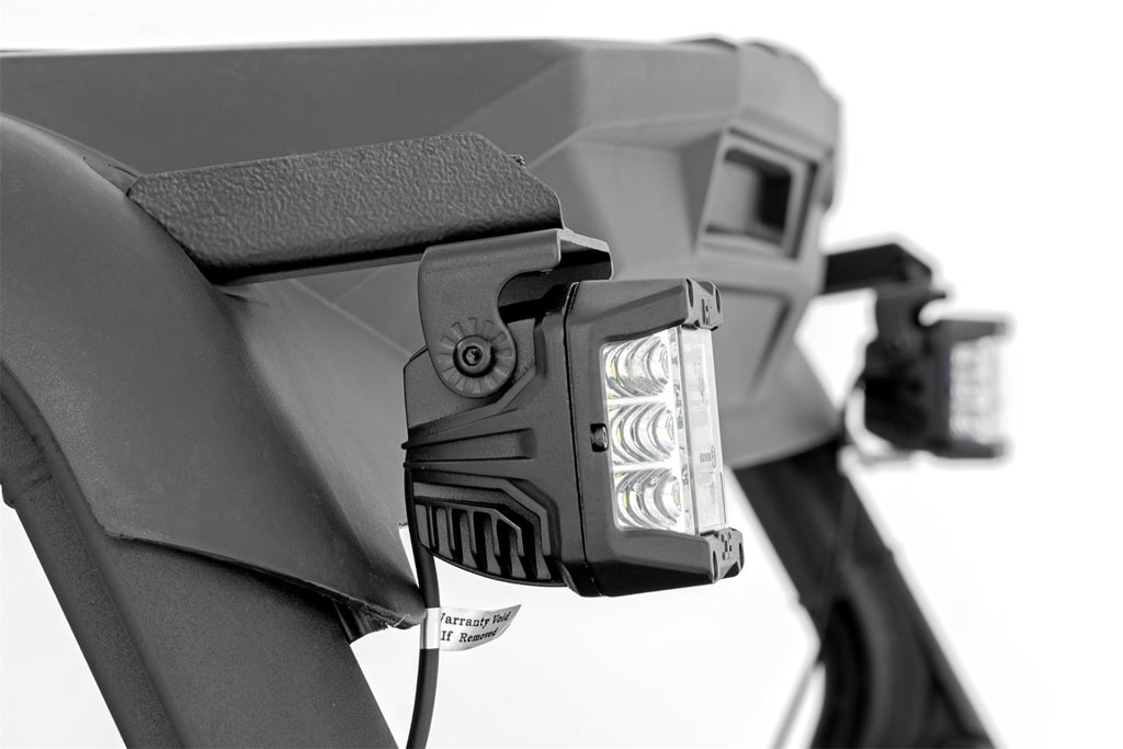 Rough Country 97081 Black Series LED Fog Light Kit for Select Can-Am Maverick Sport 1000, Can-Am Maverick Sport DPS, Can-Am Maverick Sport 1000R DPS, Can-Am Maverick Sport 1000R X mr, Can-Am Maverick Sport 1000R X rc, Can-Am Maverick Sport 1000R X xc,