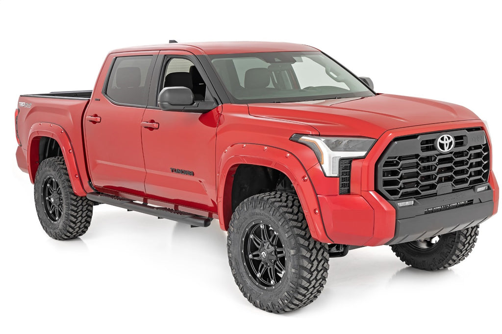 Rough Country 21014 Oval Nerf Step Bar for Select Toyota Tundra