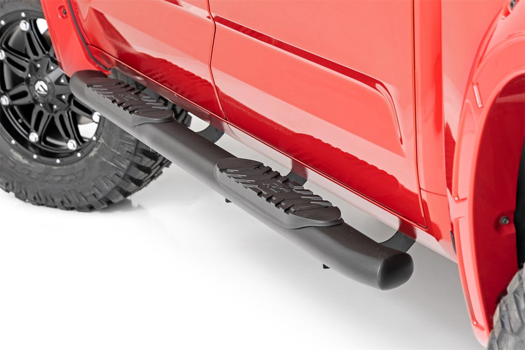 Rough Country 21014 Oval Nerf Step Bar for Select Toyota Tundra