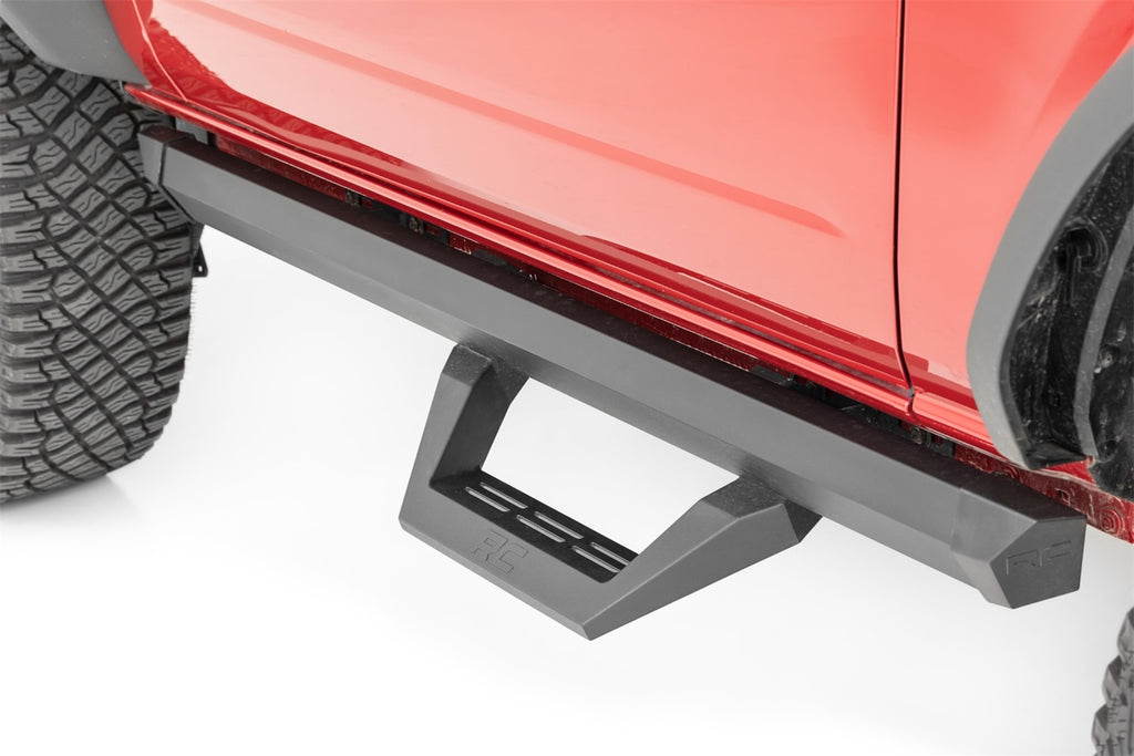 Rough Country 51081 SRX2 Side Steps for Select Ford Bronco