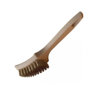 Felton SB1265B 9" Solid Whitewall Brass Scratch Brush .006