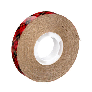 3M 06493 Scotch® ATG Adhesive Transfer Tape 969, Clear, 1/2 in x 18 yd, 5 mil, (12 Roll/Carton)