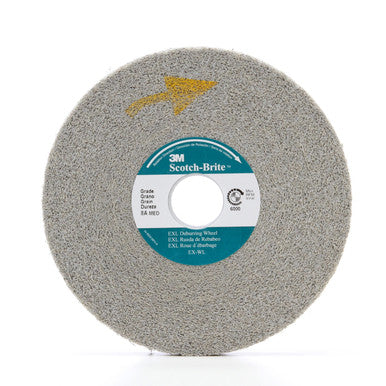 3M 13617 Scotch-Brite EXL Deburring Convolute Wheel, XL-WL, 8A Medium, 6 in x 1 in x 1 in