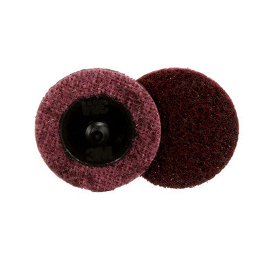 3M 07481 Scotch-Brite Roloc Surface Conditioning Disc, SC-DR, A/O Medium, TR, 2 in
