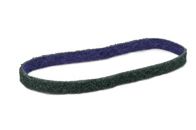 3M 64467 Scotch-Brite Durable Flex Low Stretch Belt, DF-BL, A/O Fine, 1/2 in x 18 in