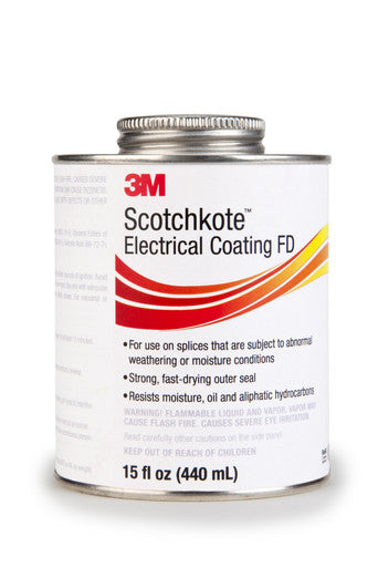 3M 80611604135 Scotchkote Electrical Coating FD, 15 oz. can