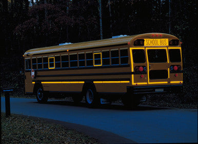 3M 983-71 Diamond Grade School Bus Markings , Yellow, 2 in x 50 yd