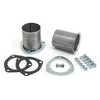 Hedman Hedders 21144 2-1/2 in. 3-Bolt Gasket-Style Header Reducers; 2-1/2 in. Exhaust; Aluminized