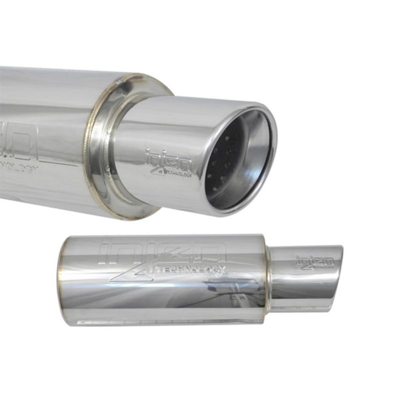 2-38-Universal-Muffler-WStainless-Steel-Resonated-Rolled-Tip-(-Embossed-Logo)