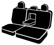 Load image into Gallery viewer, FIA SP82-39 BLACK SP80 Series - Seat Protector Poly-Cotton Custom Fit Rear Seat Cover - Black for Select Ford F-150, Ford F-250 Super Duty, Ford F-350 Super Duty, Ford F-450 Super Duty, Ford F-550 Super Duty