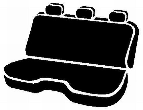 FIA OE32-40 CHARC OE30 Series - Oe Tweed Custom Fit Rear Seat Cover- Charcoal for Select Dodge Ram 1500, Ram 1500, Ram Classic, Ram 2500, Ram