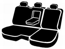 Load image into Gallery viewer, FIA OE32-49 CHARC OE30 Series - Oe Tweed Custom Fit Rear Seat Cover- Charcoal for Select Dodge Ram 1500, Dodge Ram 2500, Dodge Ram 3500, Ram 1500, Ram Classic, Ram 2500, Ram