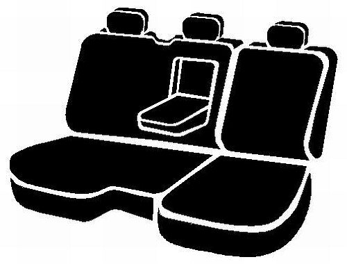 FIA SP82-49 BLACK SP80 Series - Seat Protector Poly-Cotton Custom Fit Rear Seat Cover - Black for Select Dodge Ram 1500, Dodge Ram 2500, Dodge Ram 3500, Ram 1500, Ram Classic, Ram 2500, Ram