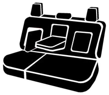 Load image into Gallery viewer, FIA DT72-66 BLACK DT70 Series - Dura-Tech Pro 100% Nylon Custom Fit Rear Seat Cover - Black for Select Chevrolet Silverado 1500, Chevrolet Silverado HD, Chevrolet Silverado HD, GMC Sierra 1500, GMC Sierra HD, GMC Sierra HD