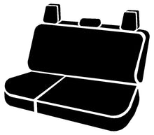 Load image into Gallery viewer, FIA DT72-68 BLACK DT70 Series - Dura-Tech Pro 100% Nylon Custom Fit Rear Seat Cover - Black for Select Chevrolet Silverado 1500, Chevrolet Silverado HD, Chevrolet Silverado HD, GMC Sierra 1500, GMC Sierra HD, GMC Sierra HD