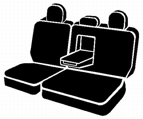 FIA DT72-80 BLACK DT70 Series - Dura-Tech Pro 100% Nylon Custom Fit Rear Seat Cover - Black for Select Ford F-150, Ford F-250 Super Duty, Ford F-350 Super Duty, Ford F-450 Super Duty, Ford F-550 Super Duty