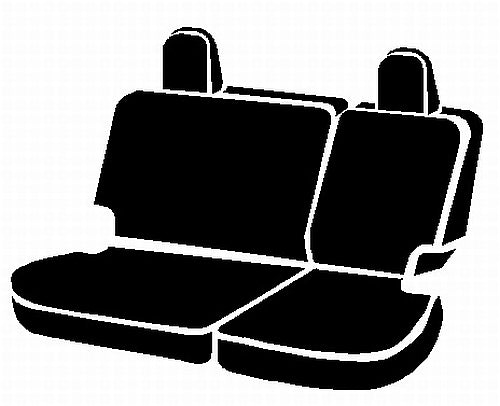FIA SL62-96 RED SL60 Series - Leatherlite Simulated Leather Custom Fit Rear Seat Cover- Red for Select Nissan Frontier