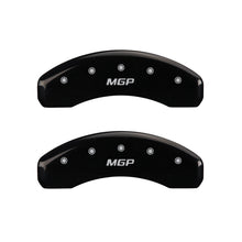 Load image into Gallery viewer, 2-Caliper-Covers--Black-Finish-Silver-Characters-2018-Chevrolet-Tahoe