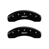 MGP 14254RMGPBK Rear Set of 2: Black finish, Silver