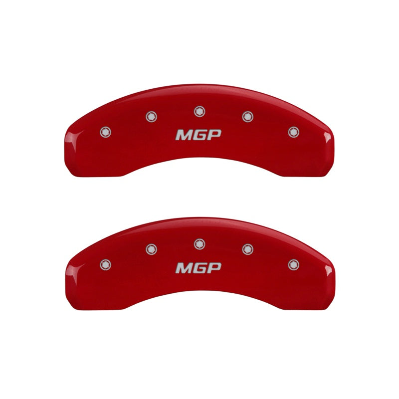 2-Caliper-Covers--Red-Finish-Silver-Characters-2018-Chevrolet-Tahoe
