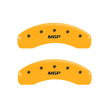 Load image into Gallery viewer, 2-Caliper-Covers--Yellow-Finish-Black-Characters-2018-Chevrolet-Tahoe