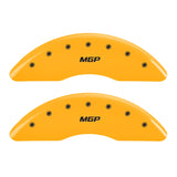 MGP 34213FMGPYL Front Set of 2: Yellow finish, Black