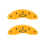 MGP 14230FBOWYL Front Set of 2: Yellow finish, Black Bowtie