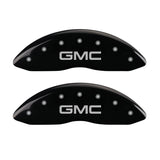 MGP 34213FGMCBK Front Set of 2: Black finish, Silver GMC