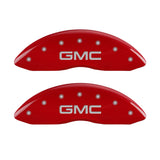 MGP 34213FGMCRD Front Set of 2: Red finish, Silver GMC