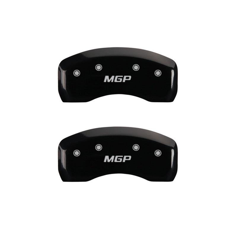 2-Caliper-Covers-Engraved-Rear--Black-Finish-Silver-Characters-2007-Acura-Rl