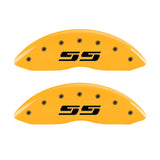 MGP 14207FSS3YL Front Set of 2: Yellow finish, Black SS (Silverado)
