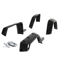 Load image into Gallery viewer, 2-In-Tire-Coverage-Flat-Style-Textured-Black-Abs-Plastic-Without-Led-Lights-Set